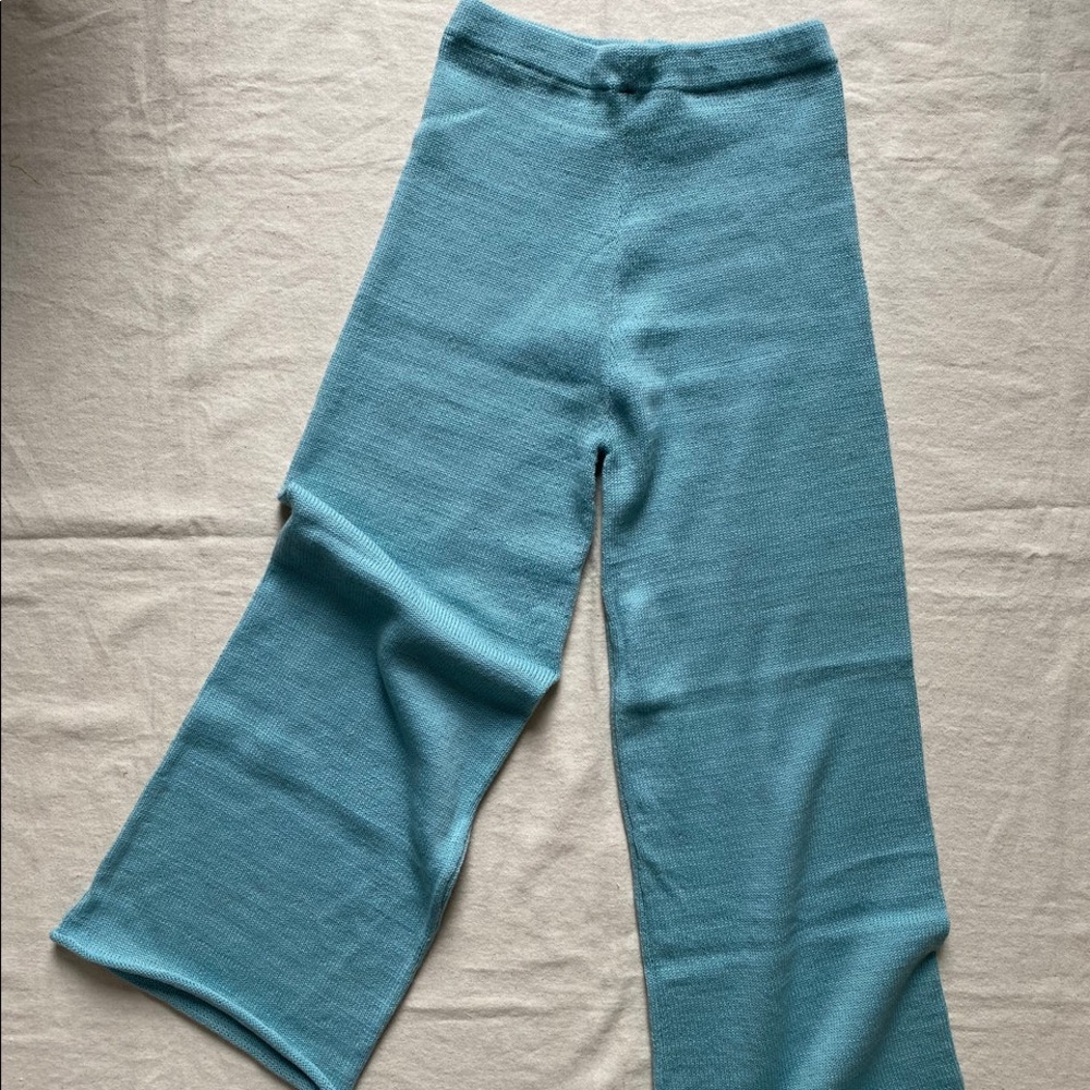 💥SOLD💥 JAGGERY LONDON KNIT CARLA PANT IN CIELO